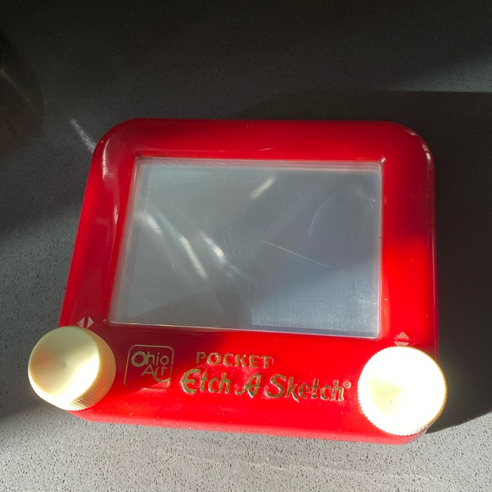 Vintage Etch A Sketch (mini)